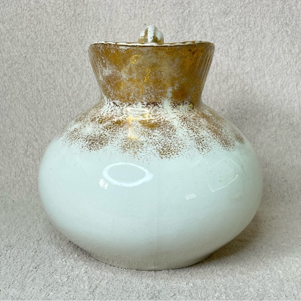 Vintage China Water Pitcher-White/Gold Luster-Classic-French-Traditional-Formal - Picture 4 of 10
